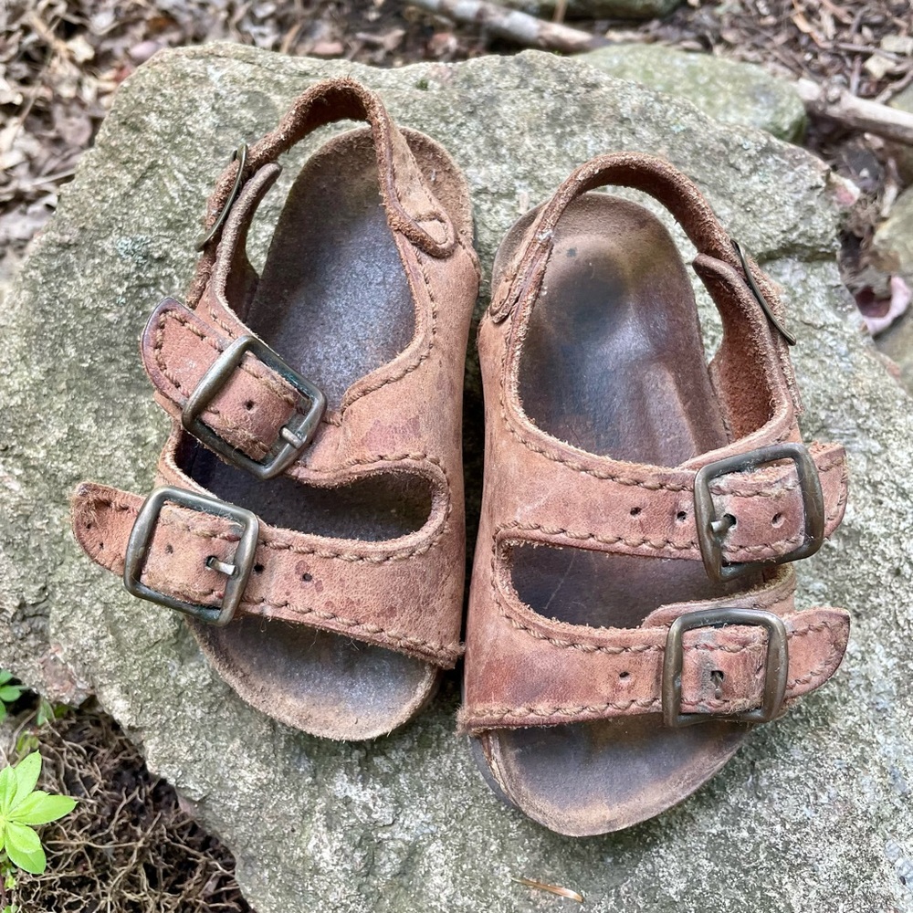Vintage *OshKosh Leather Baby Sandals